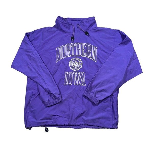 Gear For Sports Jackets & Blazers - Gear for Sports‎ Vintage University of Northern Iowa Windbreaker Purple Unisex L